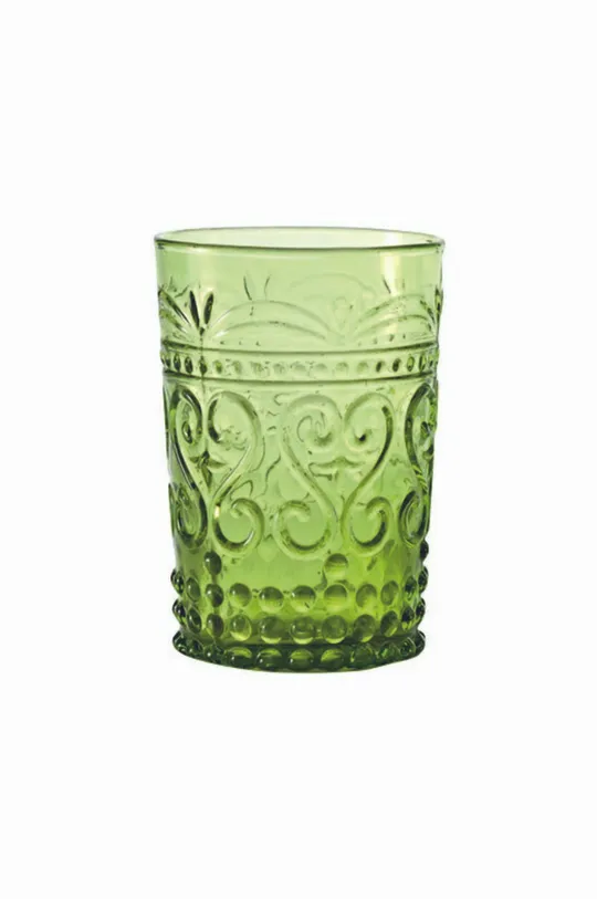 зелений Набір склянок Zafferano Provenzale 270 ml 6-pack Unisex