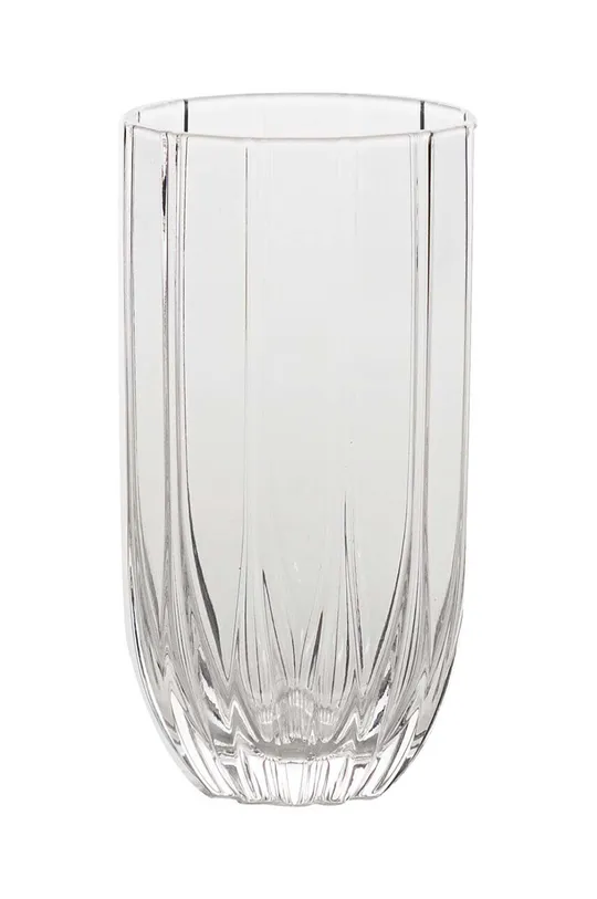 transparentny Zafferano zestaw szklanek Margherita 400 ml 4-pack Unisex