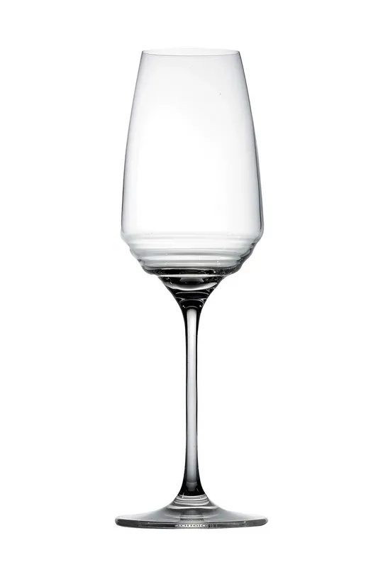 transparentna Komplet kozarcev za vino Zafferano Esperientze Flute 380 ml 2-pack Unisex