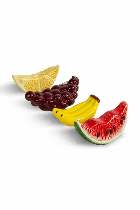 multicolor Byon podstawka na pałeczki Fruits 4-pack Unisex