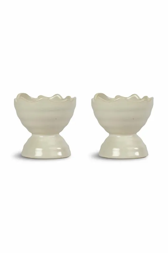 biela Sada pohárov na vajíčka Sagaform Ellen 2-pak Unisex