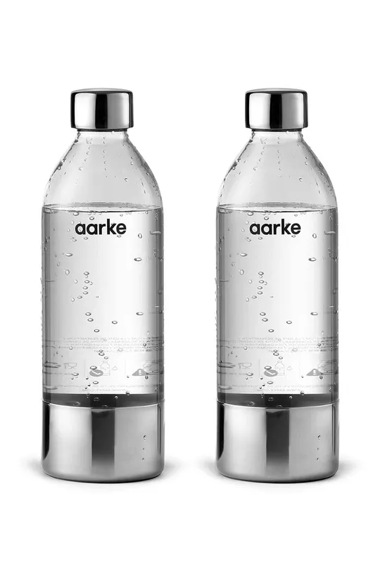 multicolor Aarke butelka do saturatora C3 PET Bottle 800 ml 2-pack Unisex