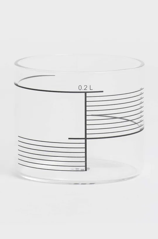 transparentna Set čaša Tre Product Square Stripes 200 ml 4-pack Unisex