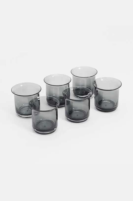 прозорий Набір склянок Tre Product Open 250 ml 6-pack Unisex