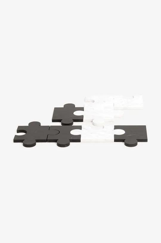 чёрный Подставка Tre Product Stonecut Puzzle 4 шт