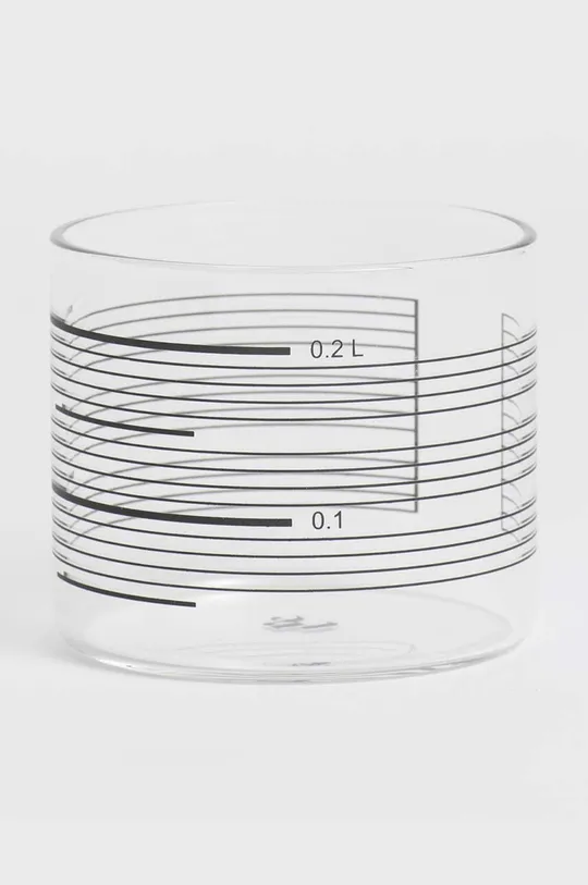 прозорий Набір склянок Tre Product Single Line 300 ml 4-pack Unisex
