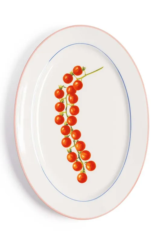 többszínű &k amsterdam tálaló tányér Uniszex