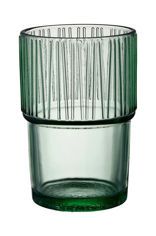 Bitz zestaw szklanek 380 ml 4-pack zielony