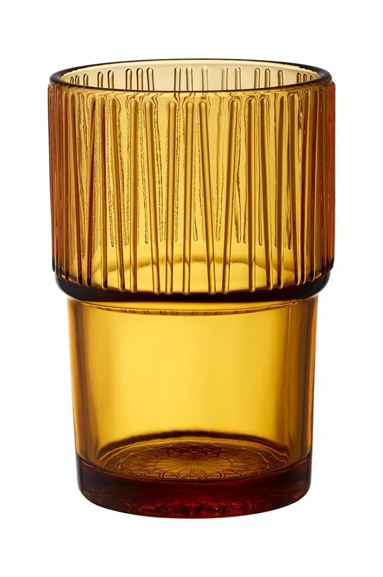 Bitz zestaw szklanek 380 ml 4-pack żółty