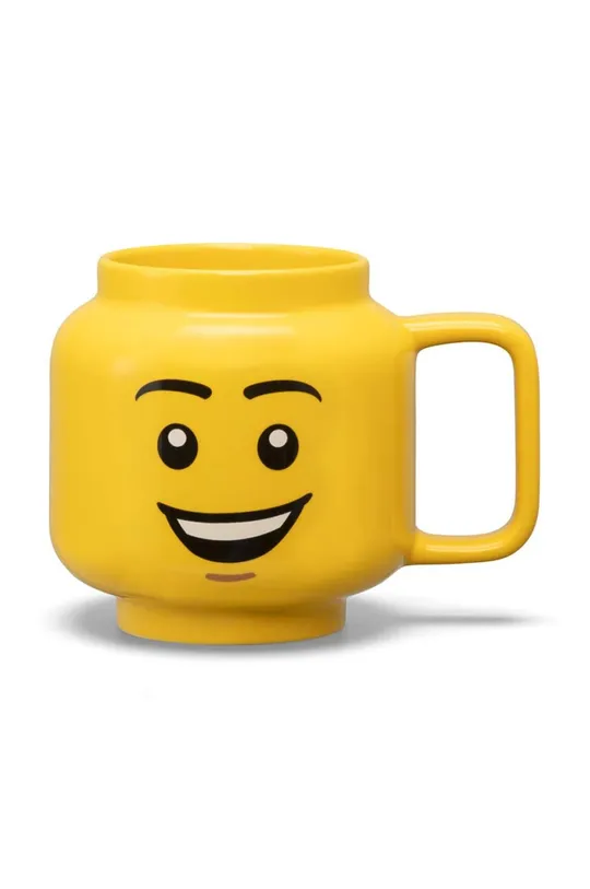 жёлтый Чашка Lego Duża Głowa LEGO Unisex