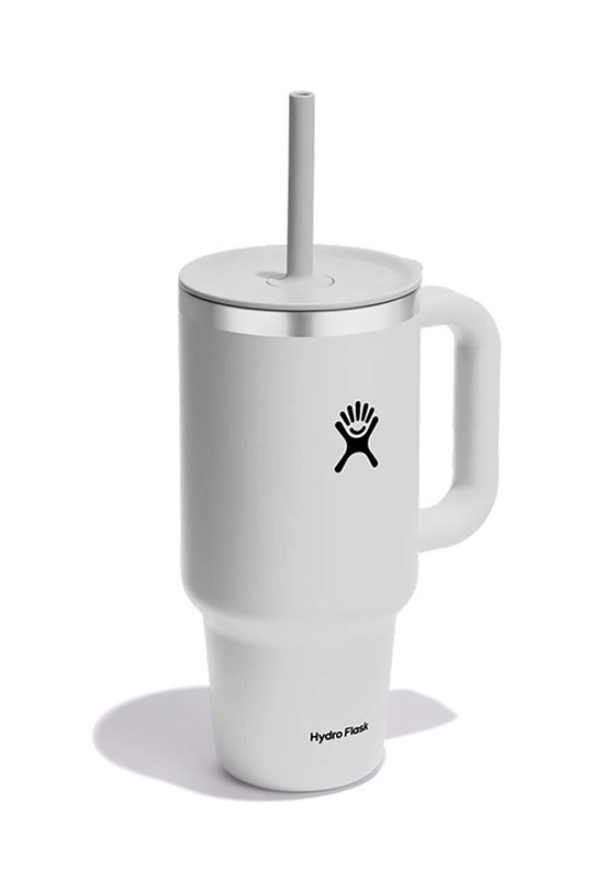 Termohrnek s brčkem Hydro Flask Hydro Flask All Around™ 946 ml TT32PS110 bílá AA00