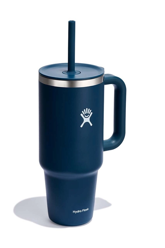 Θερμική κούπα με καλαμάκι Hydro Flask Hydro Flask All Around™ 1,18 l TT40PS464 σκούρο μπλε AA00