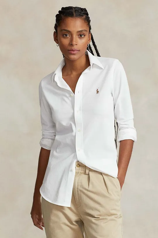 λευκό Polo Ralph Lauren - Πουκάμισο Γυναικεία