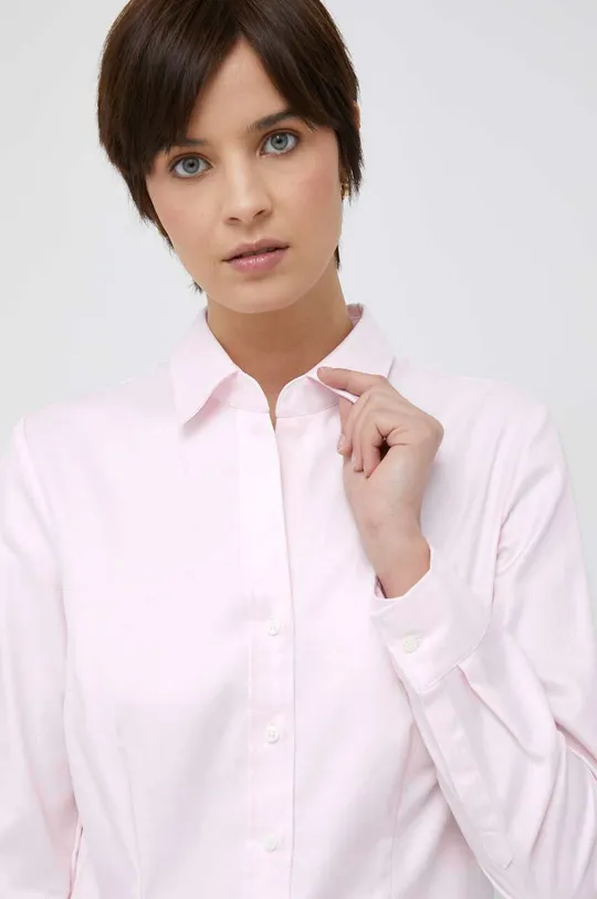 ροζ Βαμβακερό πουκάμισο Seidensticker Γυναικεία