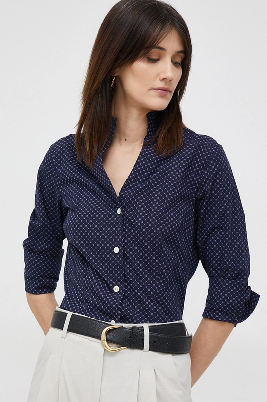 blu navy Seidensticker camicia