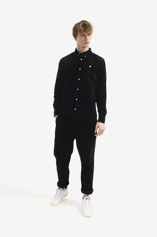 Carhartt WIP cotton shirt black