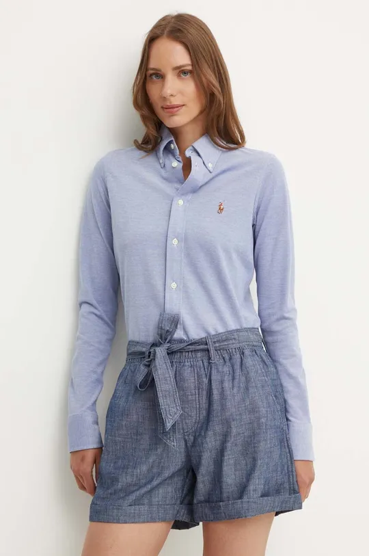 blu Polo Ralph Lauren camicia in cotone Donna