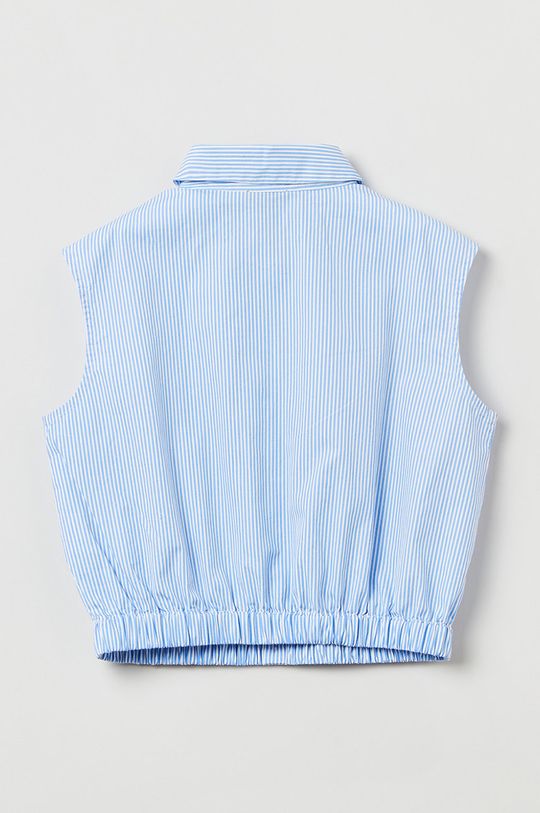 OVS koszula bawełniana dziecięca jasny niebieski
