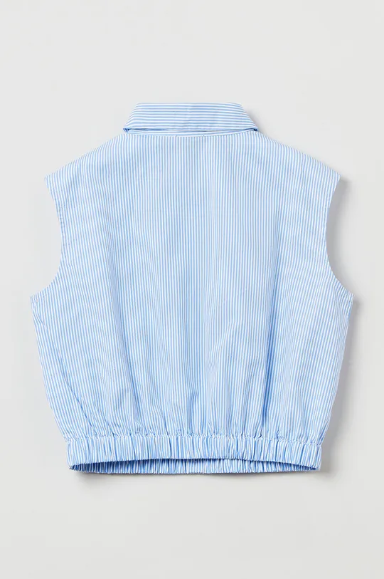 Παιδικό βαμβακερό πουκάμισο OVS μπλε