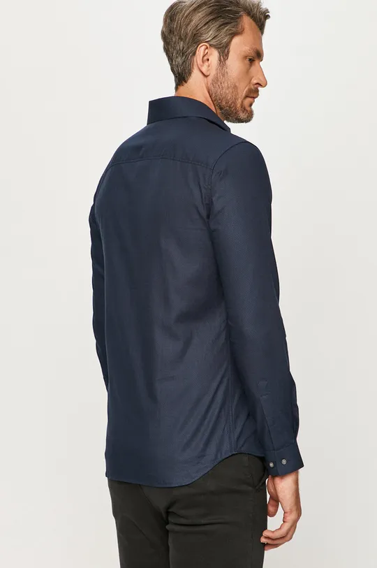 σκούρο μπλε Premium by Jack&Jones - Βαμβακερό πουκάμισο
