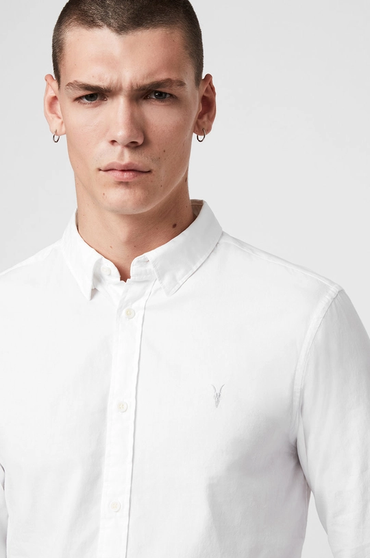 AllSaints - Сорочка Redondo LS Shirt білий