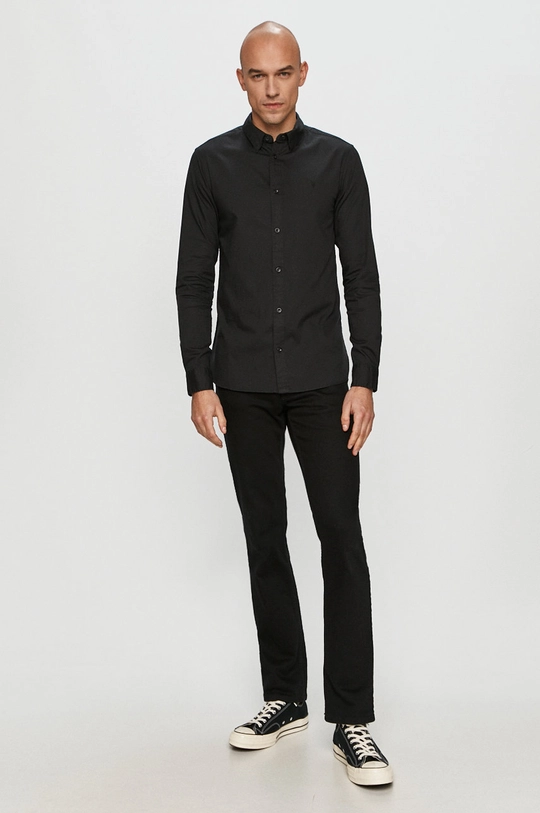 AllSaints - Košeľa Redondo LS Shirt  100% Bavlna