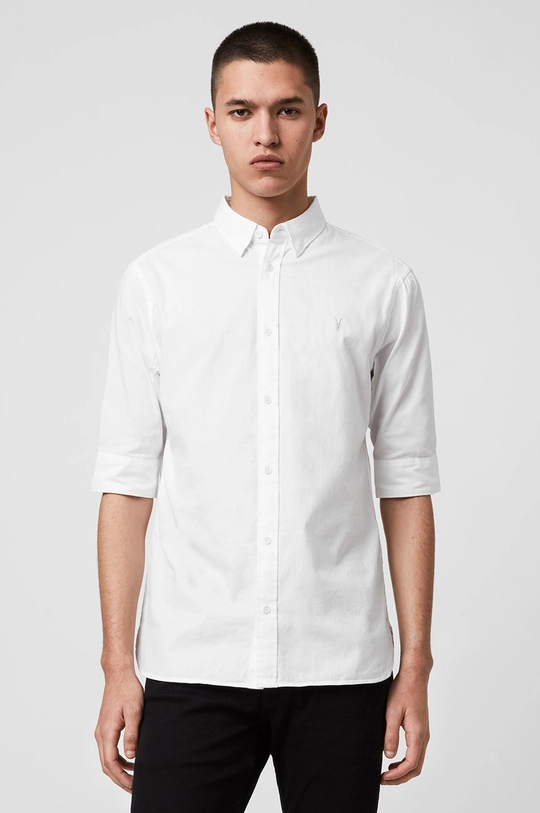 білий AllSaints - Сорочка Redondo HS Shirt Чоловічий