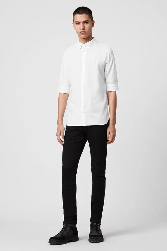 AllSaints – Koszula REDONDO HS SHIRT 100 % Bawełna