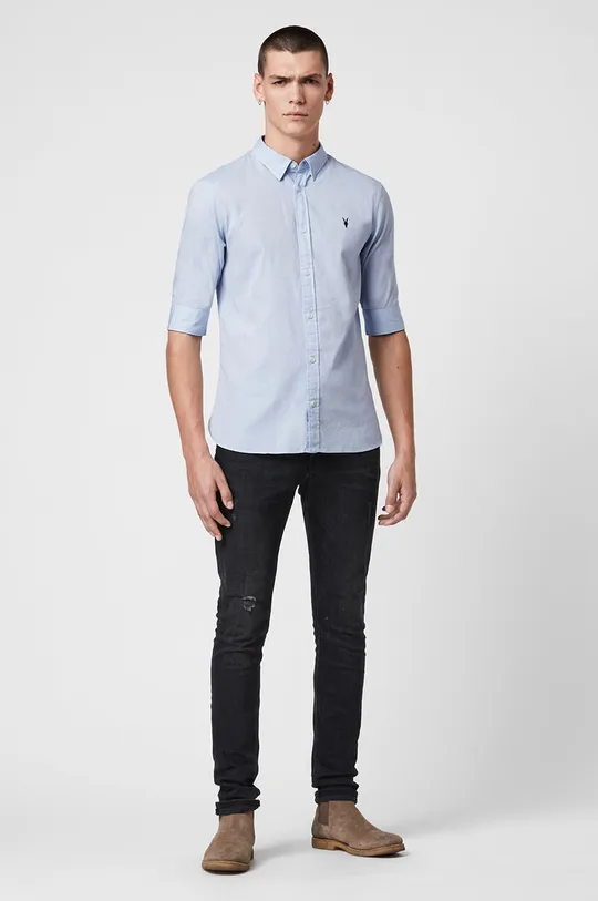 AllSaints - Košeľa Redondo HS Shirt  100% Bavlna