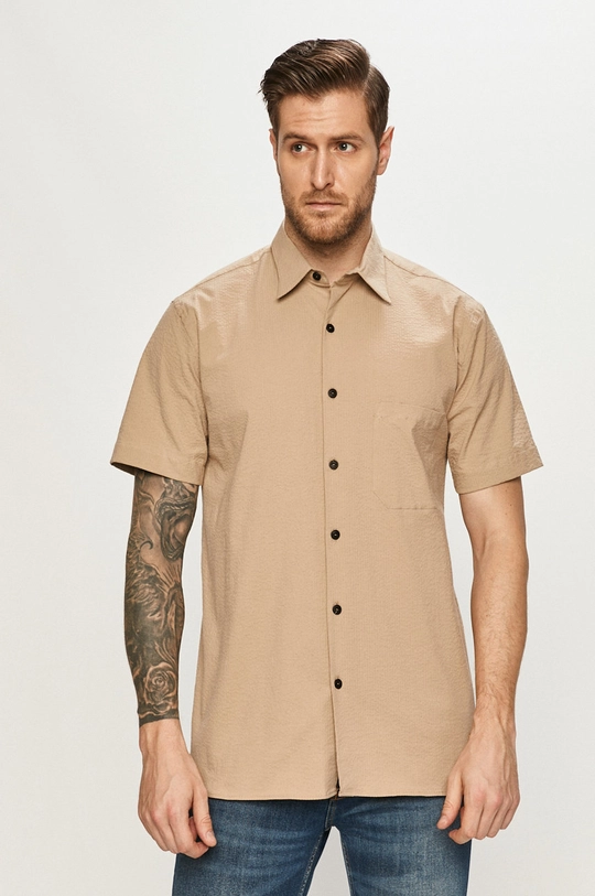 beige Caterpillar camicia Uomo