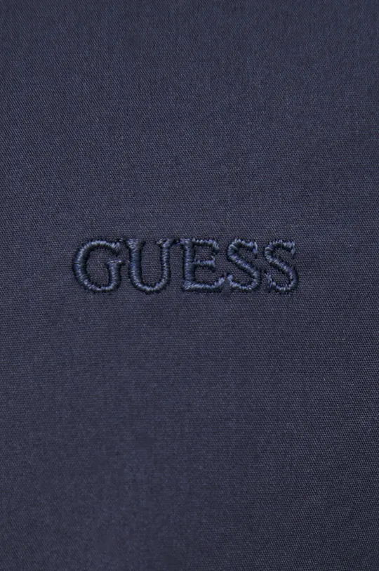 Πουκάμισο Guess σκούρο μπλε