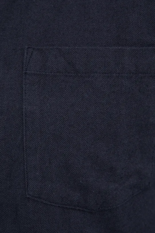 Βαμβακερό πουκάμισο Only & Sons σκούρο μπλε