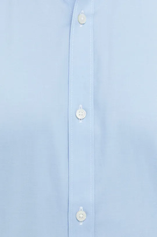 Хлопковая рубашка Premium by Jack&Jones голубой