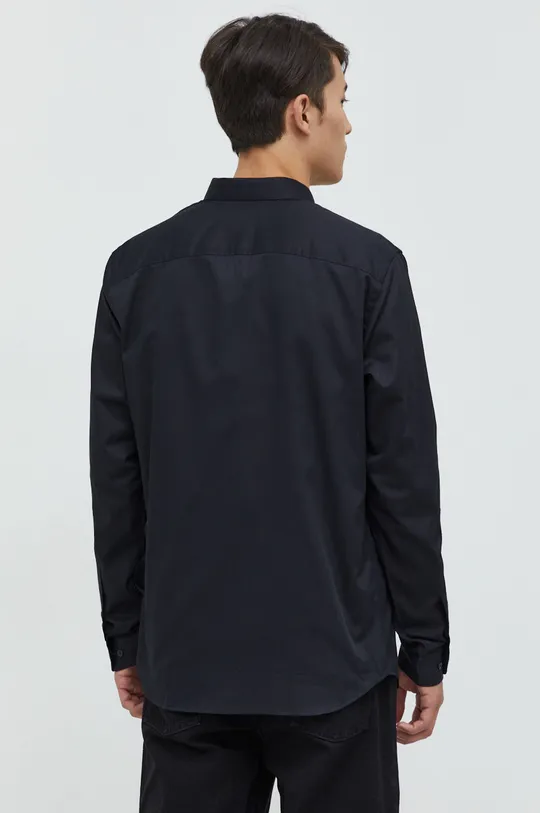 μαύρο Βαμβακερό πουκάμισο Premium by Jack&Jones