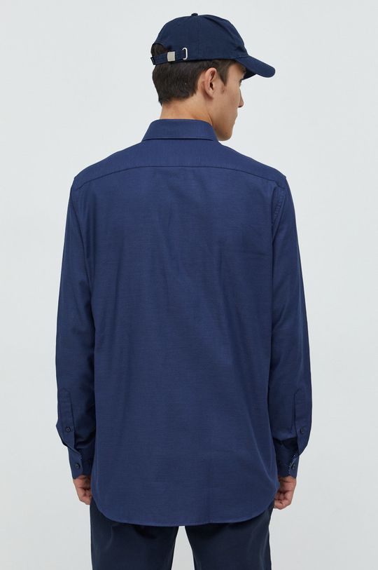 Bavlněné tričko Premium by Jack&Jones námořnická modř