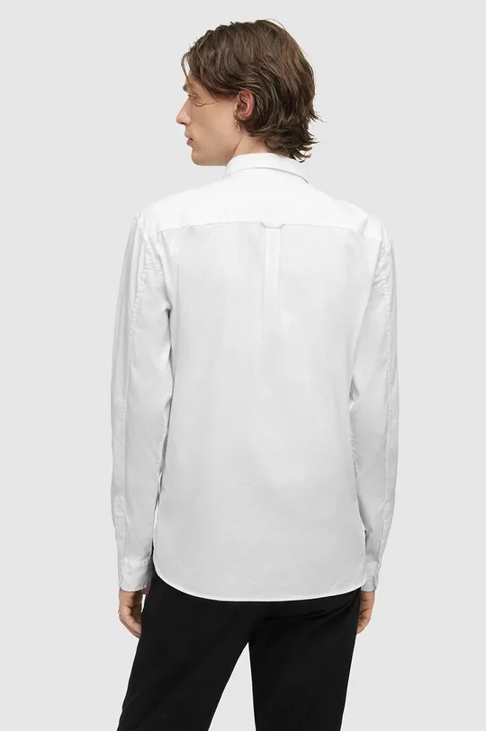 biały AllSaints koszula HAWTHORNE LS SHIRT