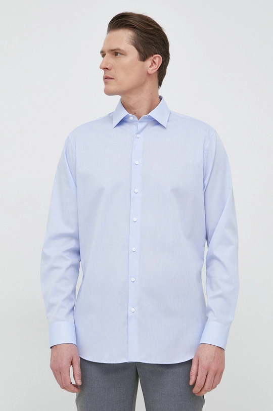 blu Seidensticker camicia in cotone