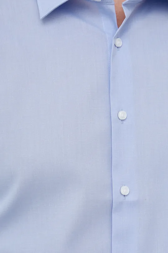 Bavlnená košeľa Seidensticker X-Slim modrá