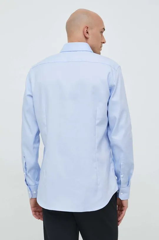 niebieski Seidensticker koszula bawełniana