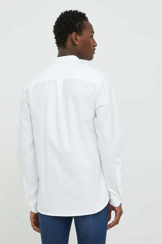 biały Les Deux koszula bawełniana