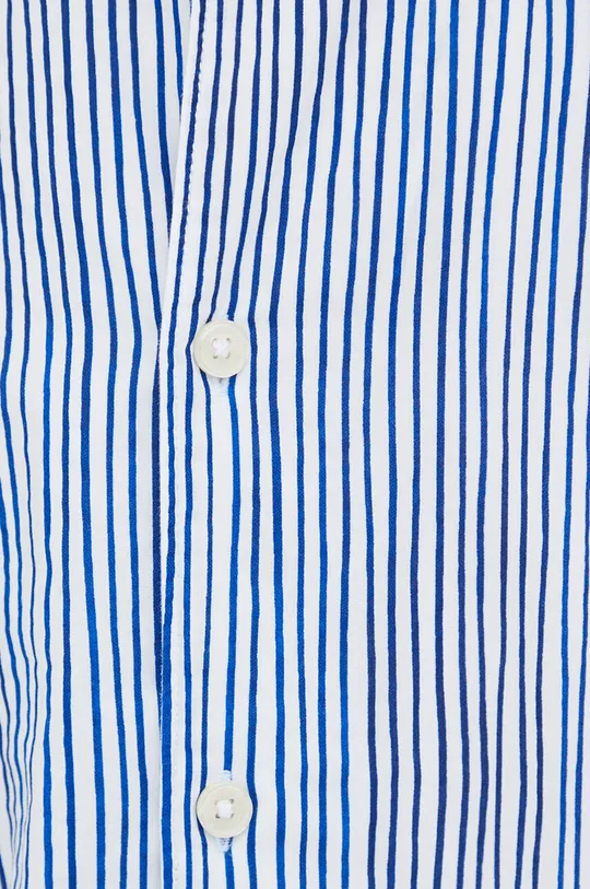 Хлопковая рубашка Marc O'Polo голубой