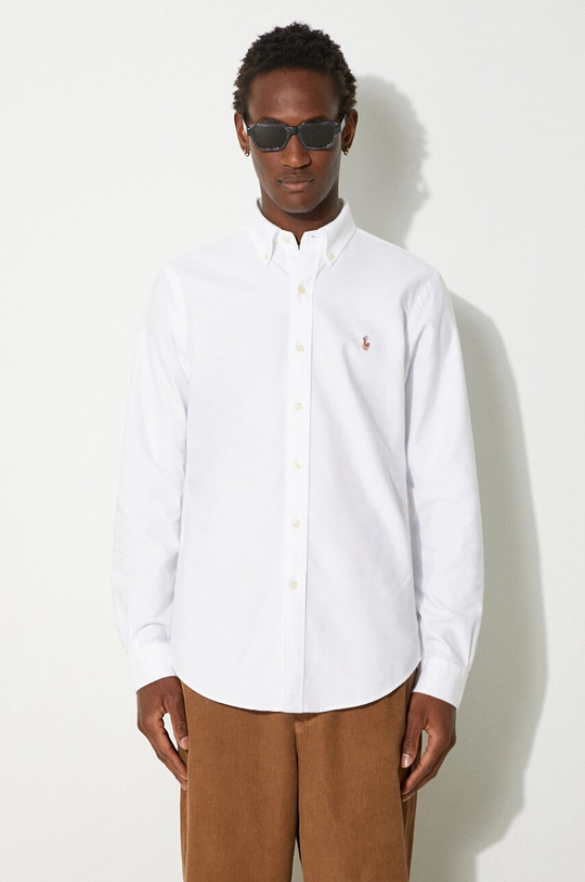 Clothing Polo Ralph Lauren cotton shirt 710792041 white