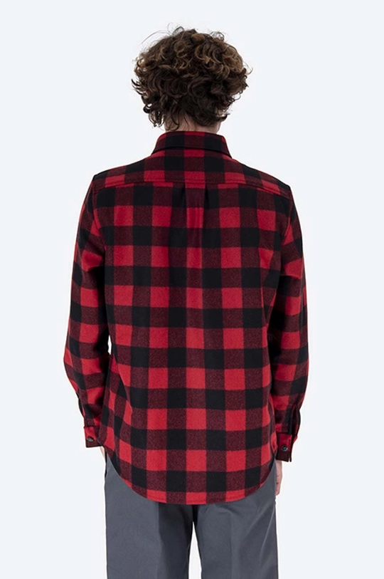 Woolrich wool shirt Alaskan Melton Wool  75% Wool, 25% Polyamide