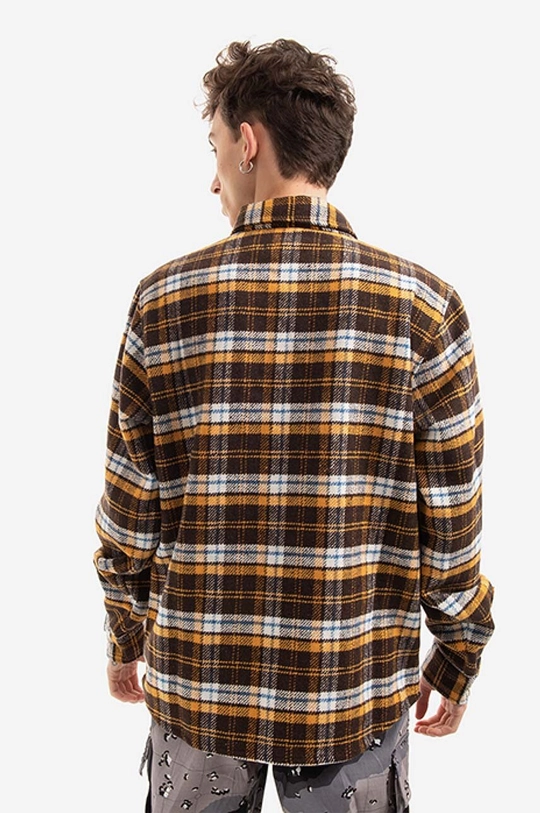 Billionaire Boys Club wool blend shirt Check  85% Polyester, 15% Wool