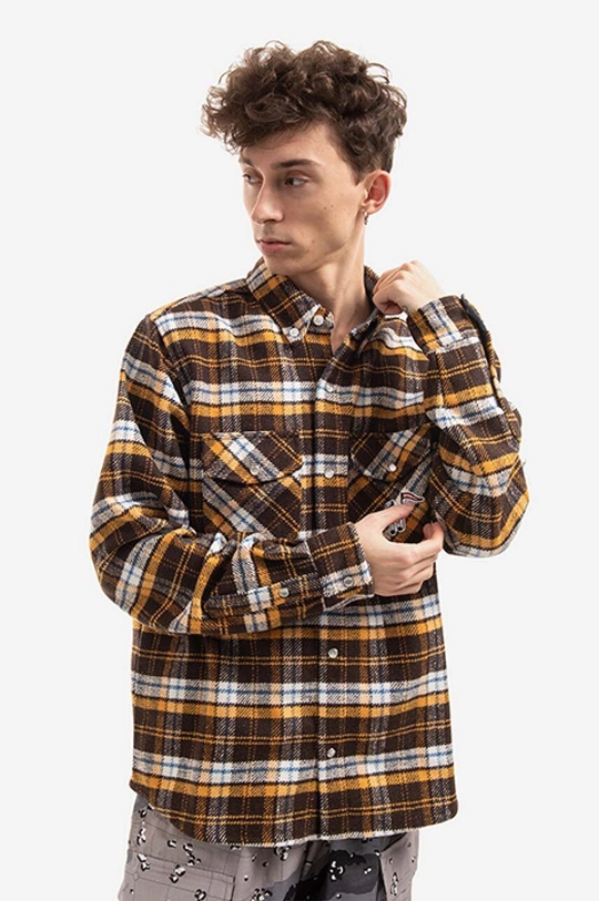 Billionaire Boys Club wool blend shirt Check