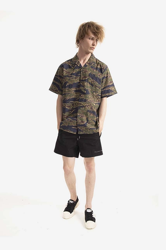 Maharishi cotton shirt Camo green