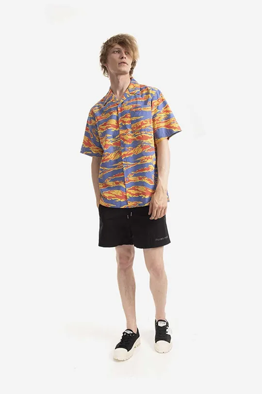 Βαμβακερό πουκάμισο Maharishi Tigerskins x Warhol πολύχρωμο