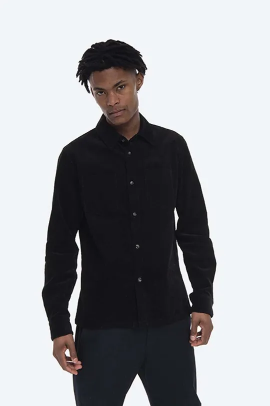 black A.P.C. corduroy shirt Joe Men’s