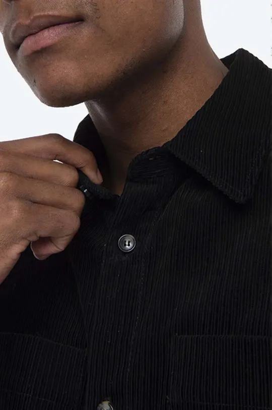 black A.P.C. corduroy shirt Joe