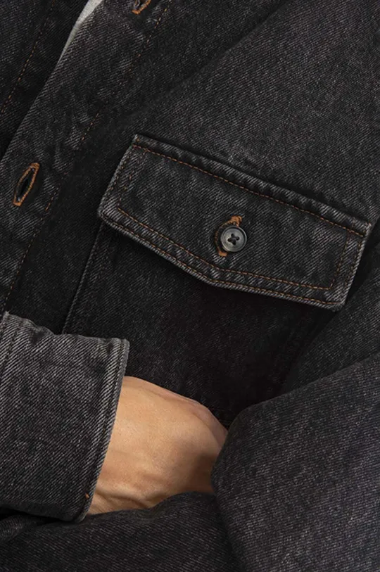 czarny A.P.C. koszula jeansowa Valerian